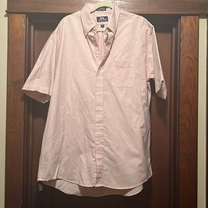 Stafford Light Pink Oxford Button Up